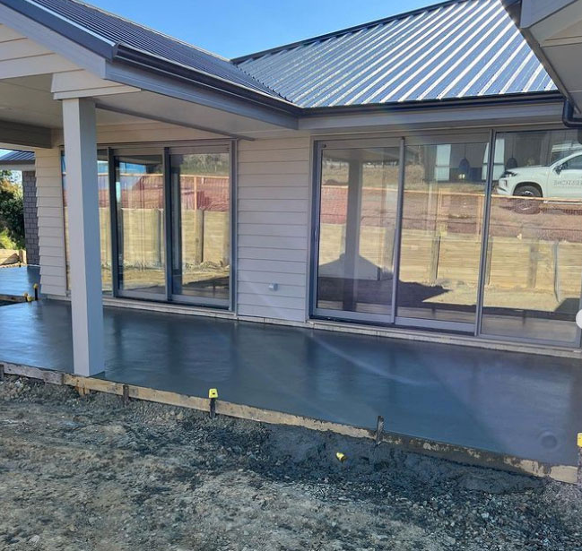 cornerstone concrete pumping patio